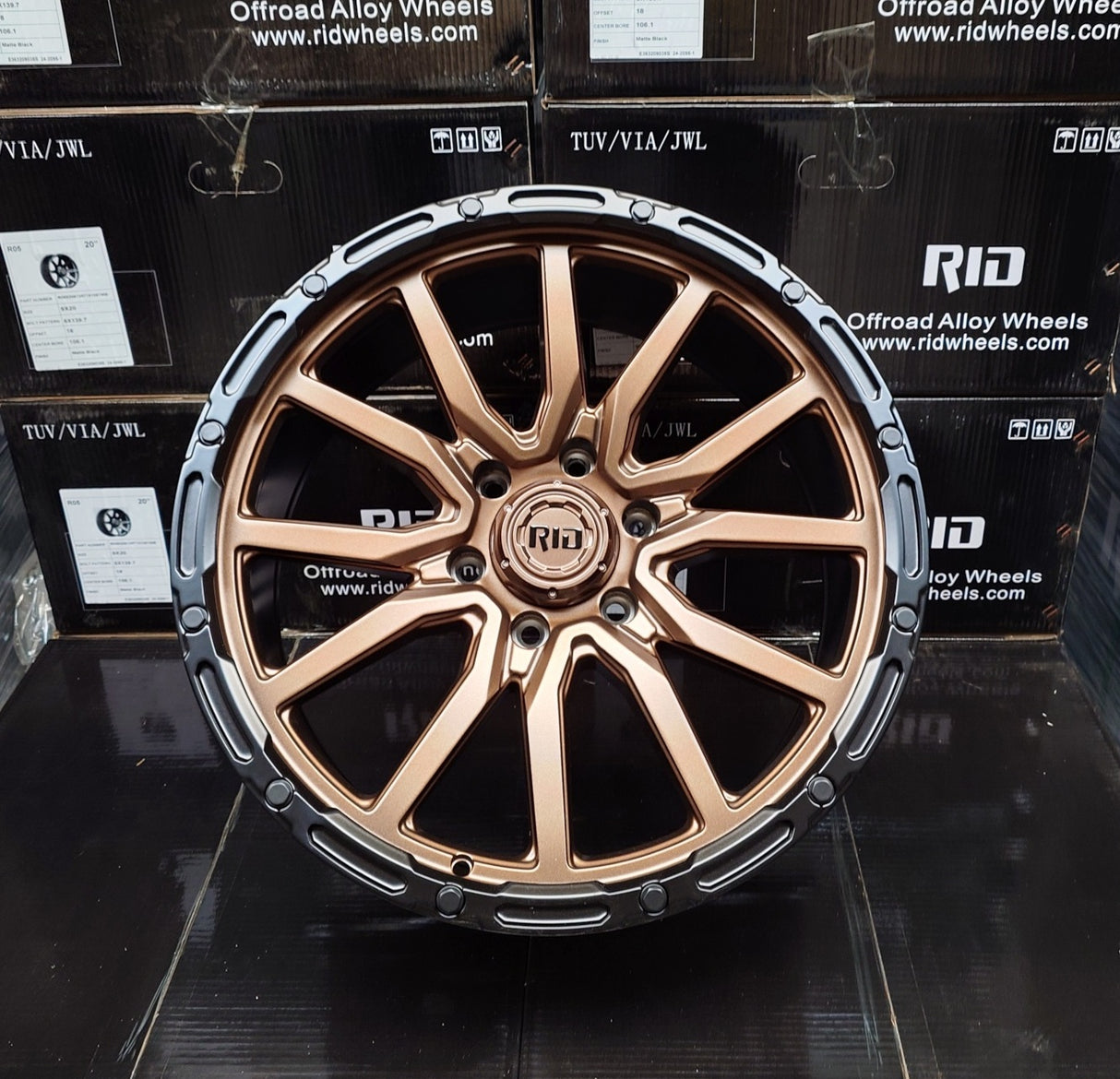 4x Felgen RID R06 9,5x20 ET20 6x139,7