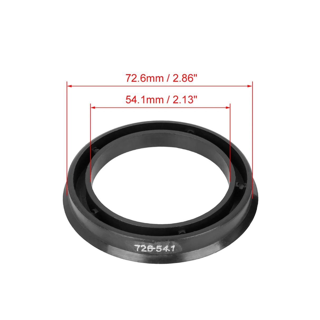 4x Zentrierringe  | 72,6 - 64,1 | 72,6 - 54,1 | 72,6 - 57,1