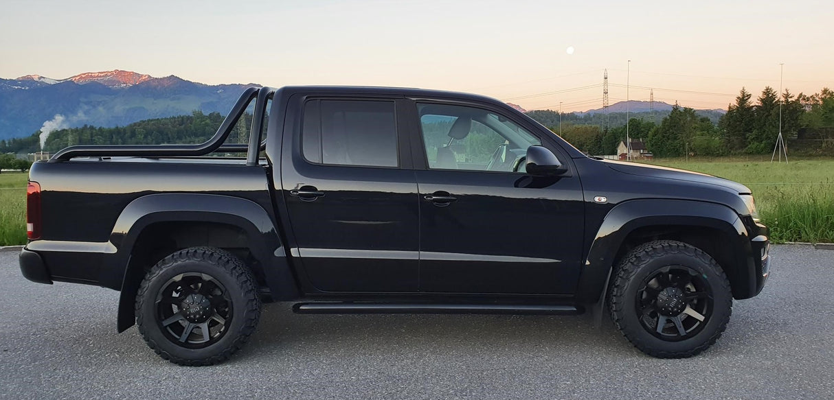 4x rims RID R05 9×18 ET18 5×120 + tires BF Goodrich KO2 265/60/18