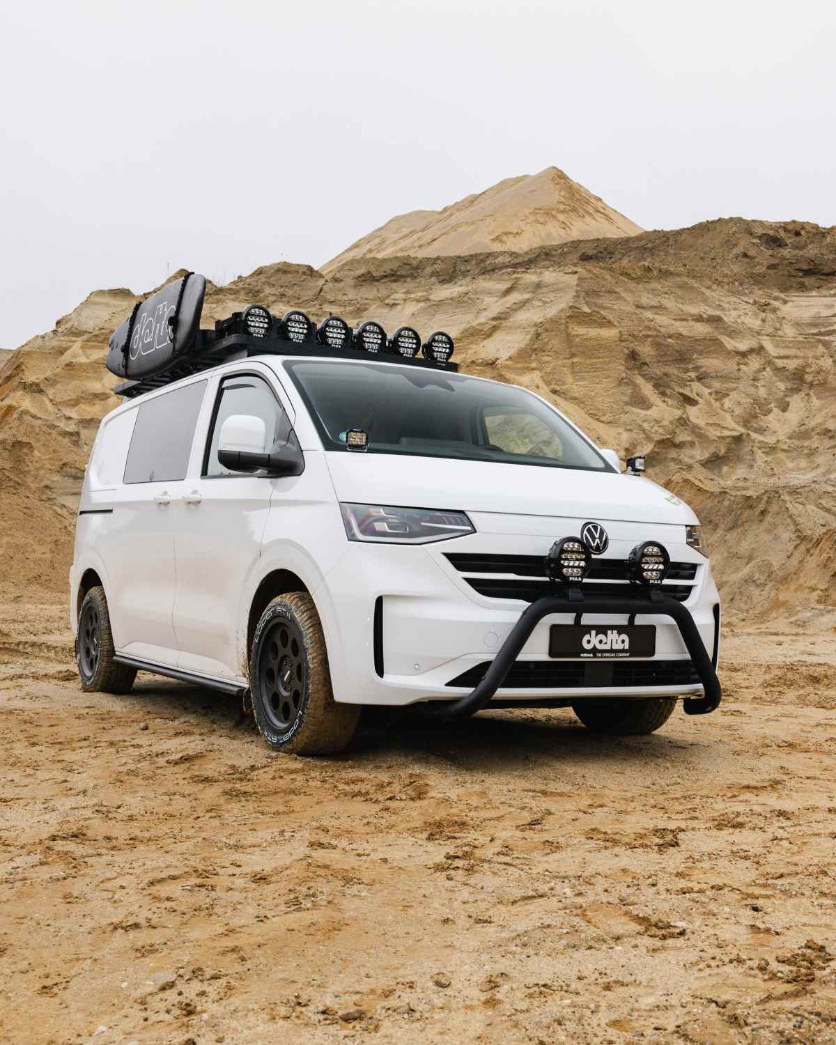 delta4x4 Frontbügel VW New Transporter 63 mm