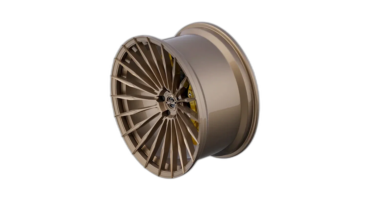 Z-Performance ZP.MONO 1 Champagne Nuggets Alufelge 9,5x20 ET38 5x114,3/64,1 – Ansicht 2
