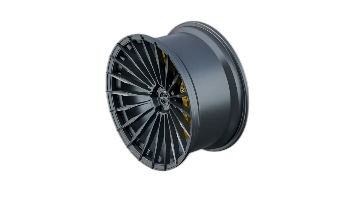 Z-Performance ZP.MONO 1 Matte Gunmetal Alufelge 9,5x21 ET38 5x114,3/64,1 – Ansicht 2