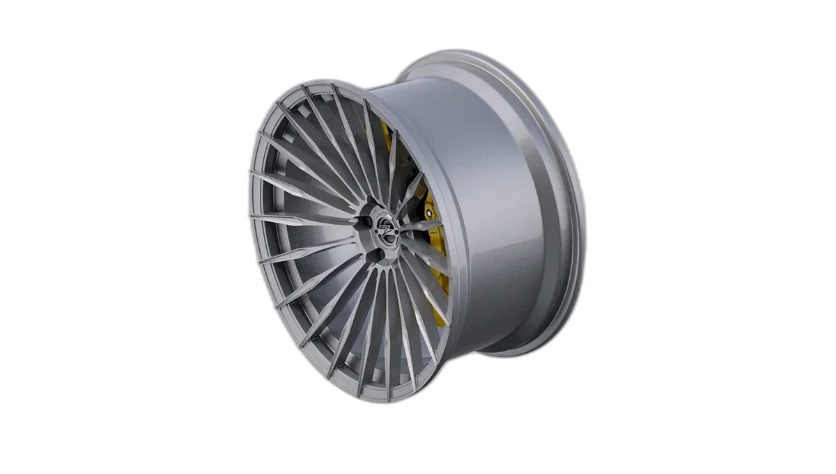 Z-Performance ZP.MONO 1 Sparkling Silver Alufelge 9,5x20 ET38 5x114,3/64,1 – Ansicht 2