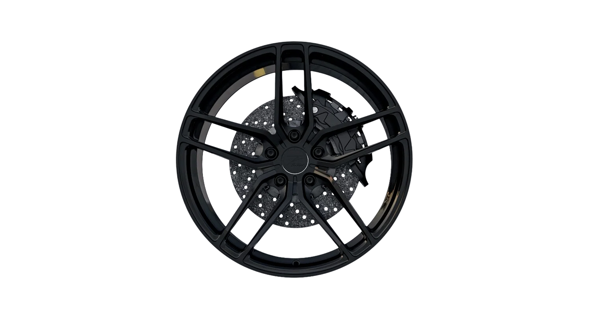 Z-Performance ZP2.1 FlowForged Gloss Black Alufelge 9x19 ET45 5x120/72,6 – Ansicht 3