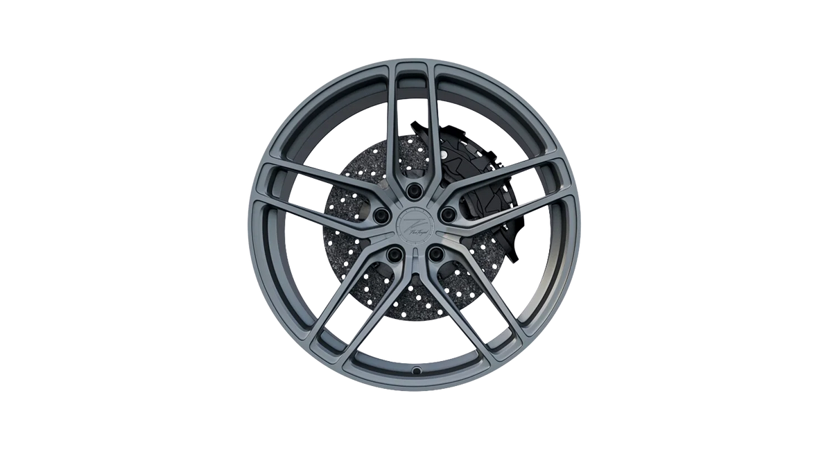 Z-Performance ZP2.1 FlowForged Matte Gunmetal Alufelge 8,5x20 ET44 5x112/66,6 – Ansicht 3