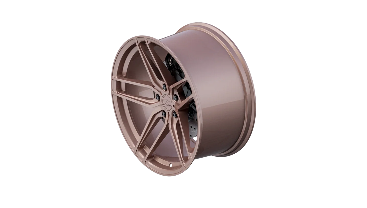 Z-Performance ZP2.1 FlowForged Sparkling Champagne Alufelge 8,5x19 ET45 5x112/66,6 – Ansicht 2