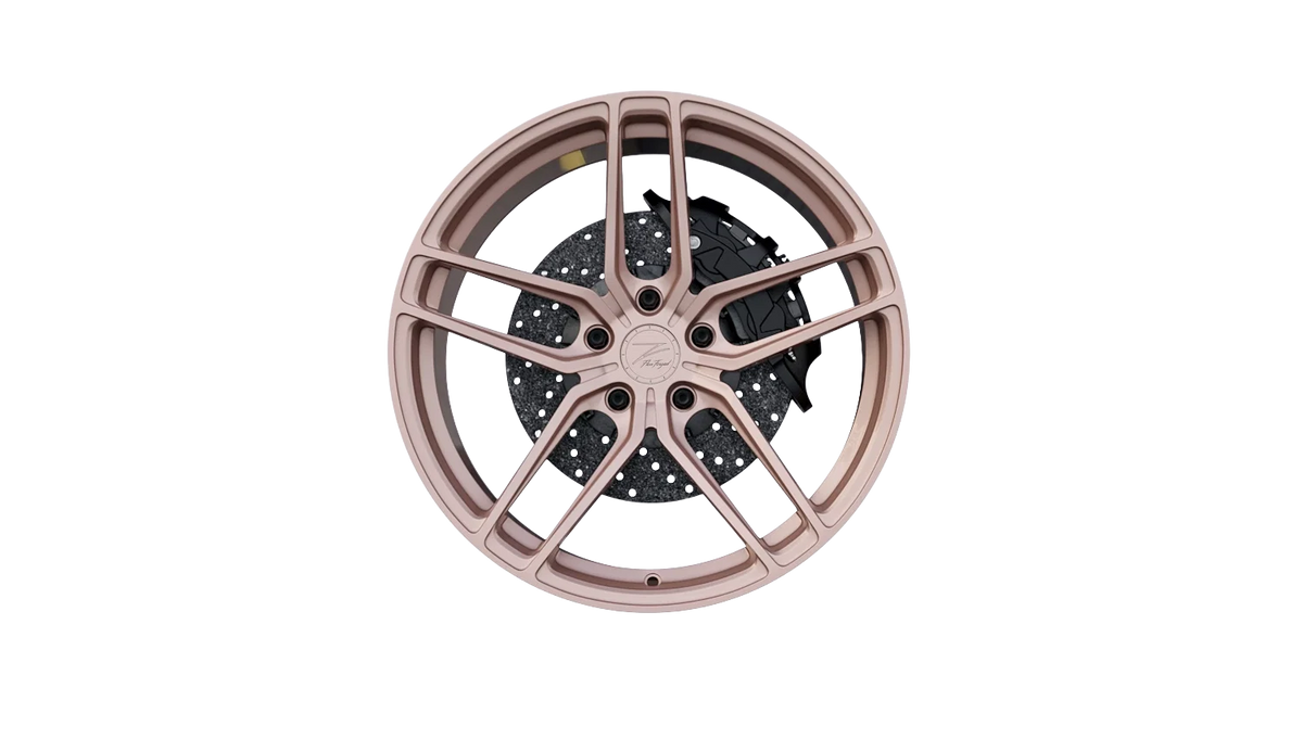 Z-Performance ZP2.1 FlowForged Sparkling Champagne Alufelge 9x19 ET45 5x120/72,6 – Ansicht 3