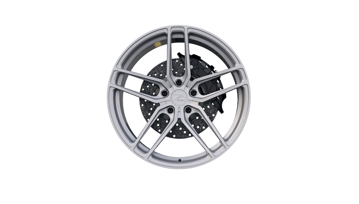 Z-Performance ZP2.1 FlowForged Sparkling Silver Alufelge 9,5x19 ET35 5x120/72,6 – Ansicht 3