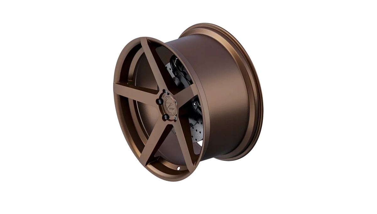 Z-Performance ZP6.1 FlowForged Cafe Americano Alufelge 9,5x19 ET45 5x112/66,6 – Ansicht 2