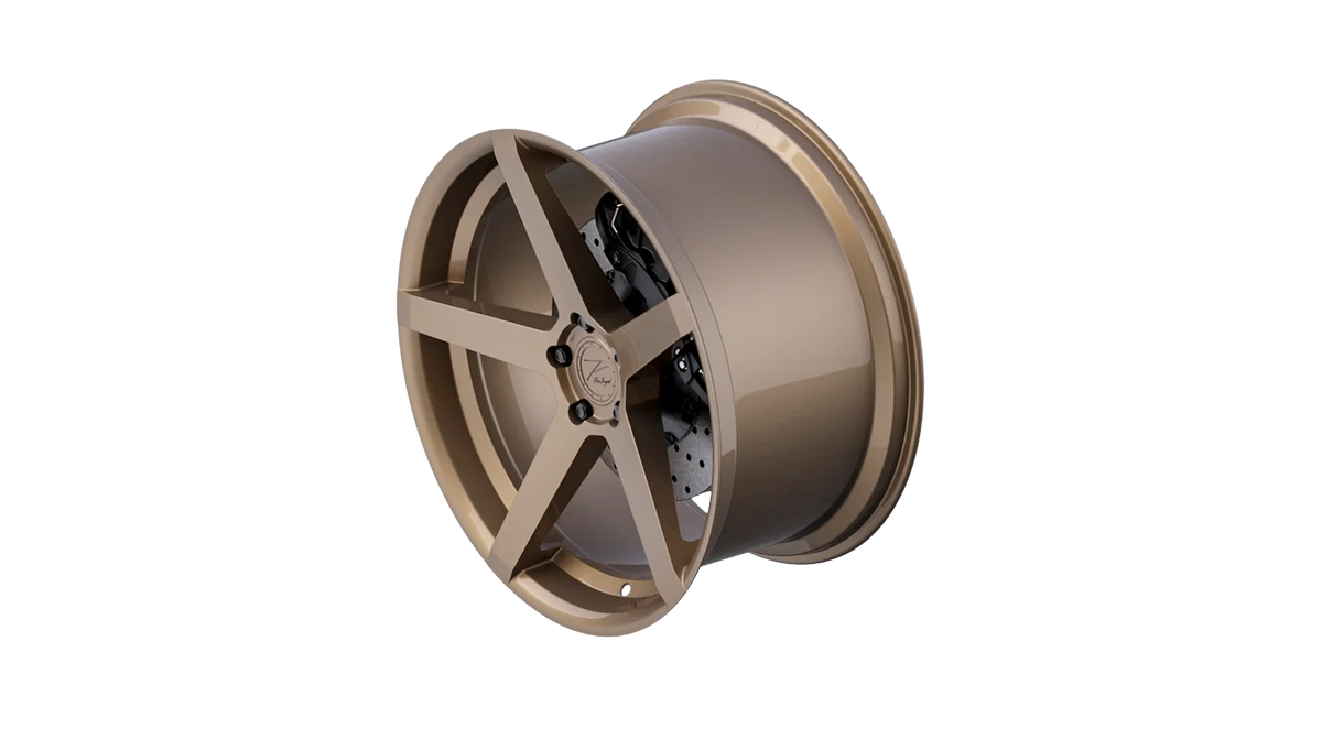 Z-Performance ZP6.1 FlowForged Champagne Nuggets Alufelge 9x18 ET38 5x120/72,6 – Ansicht 2