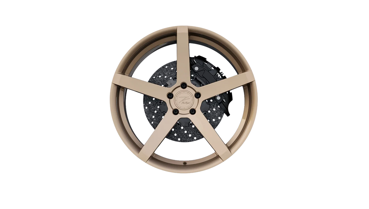 Z-Performance ZP6.1 FlowForged Champagne Nuggets Alufelge 9x18 ET35 5x120/72,6 – Ansicht 3