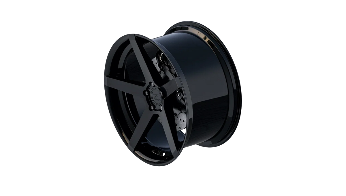 Z-Performance ZP6.1 FlowForged Gloss Black Alufelge 9x18 ET38 5x120/72,6 – Ansicht 2