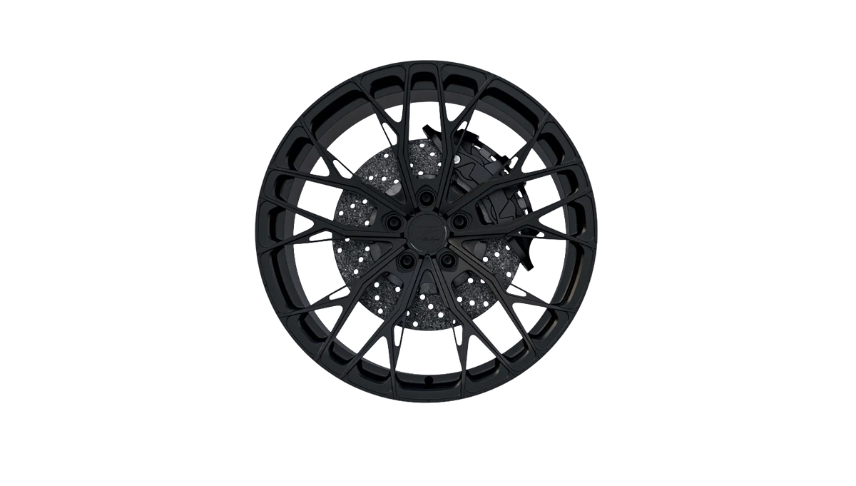 Z-Performance ZP7.1 FlowForged Satin Black Alufelge 8,5x19 ET45 5x108/63,4 – Ansicht 3