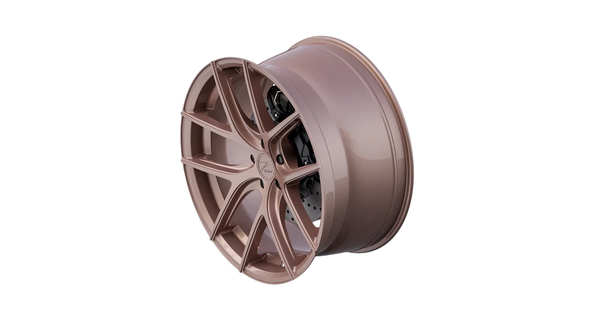 Z-Performance ZP9.1 FlowForged Sparkling Champagne Alufelge 10,5x21 ET20 5x112/66,6 – Ansicht 2