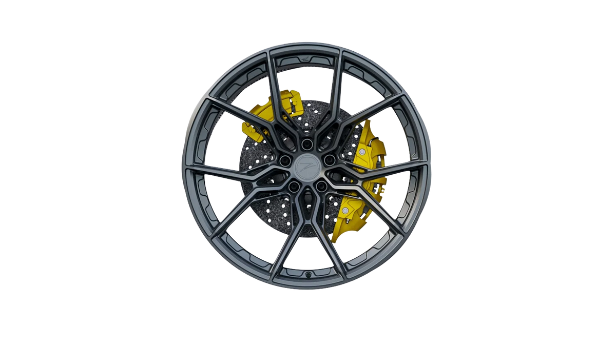Z-Performance ZP.MONO 3 Matte Gunmetal Alufelge 10,5x20 ET10 5x112/66,6 – Ansicht 3