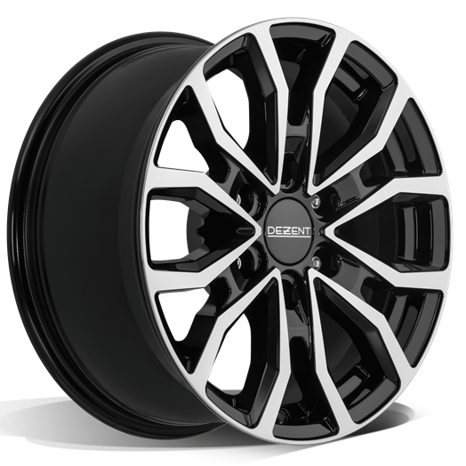 4x DEZENT KC dark 6.5x16 ET54/ET62 6x130