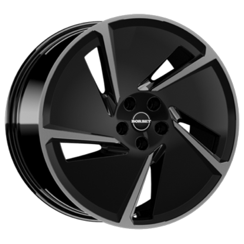 Borbet AE black polished Alufelge 7.5x20 ET45 5x112/72.5