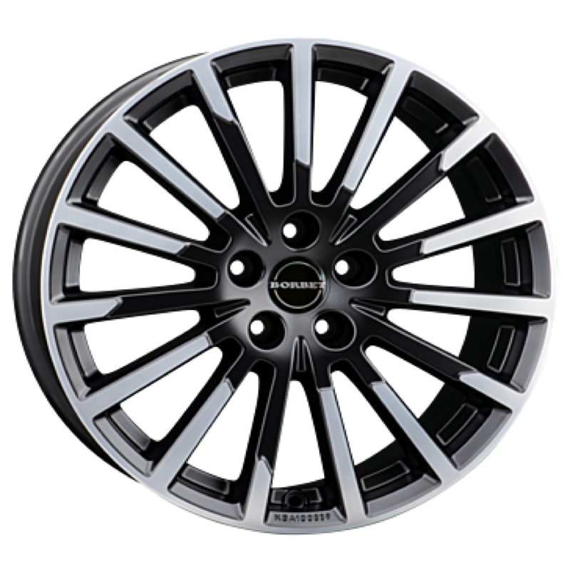 Borbet BX 15 black polished matt Alufelge 8x19 ET45 5x108/72.5