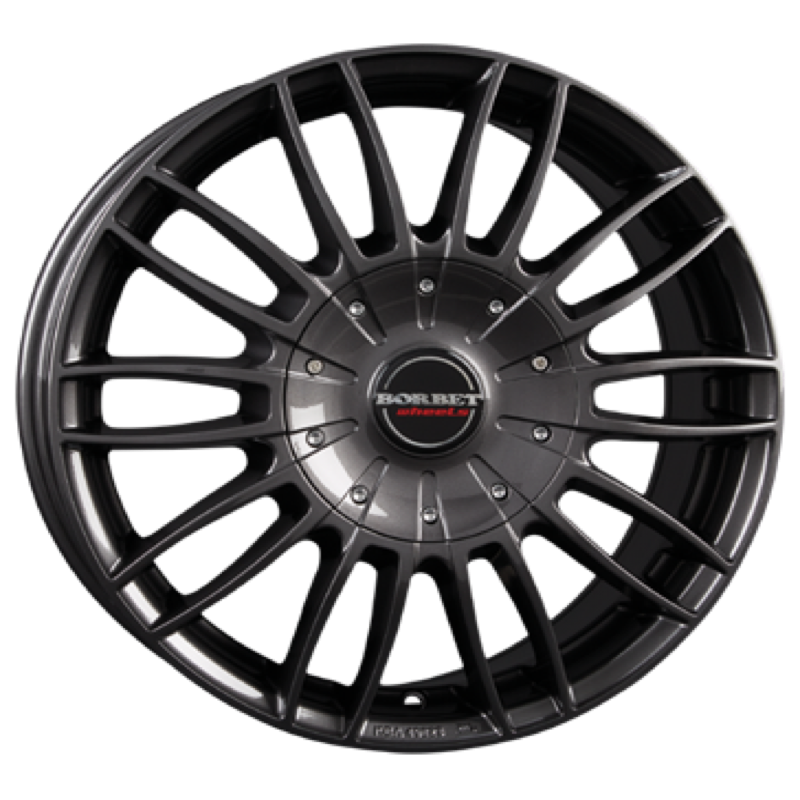Borbet CW3 mistral anthracite glossy Alufelge 7.5x18 ET53 5x130/78.1