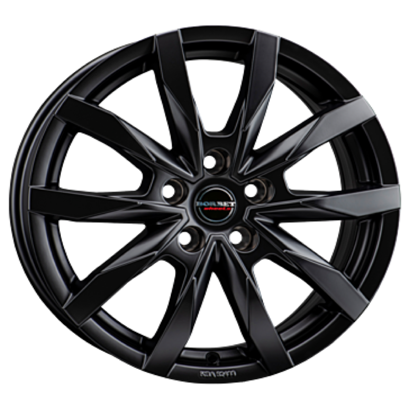 Borbet CW5 black matt Alufelge 7.5x18 ET53 5x118/71.1