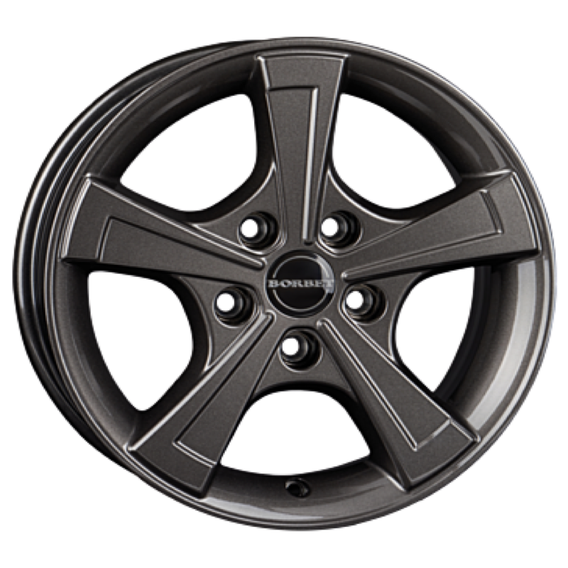 Borbet CWT mistral anthracite glossy Alufelge 6x15 ET30 5x112/66.5