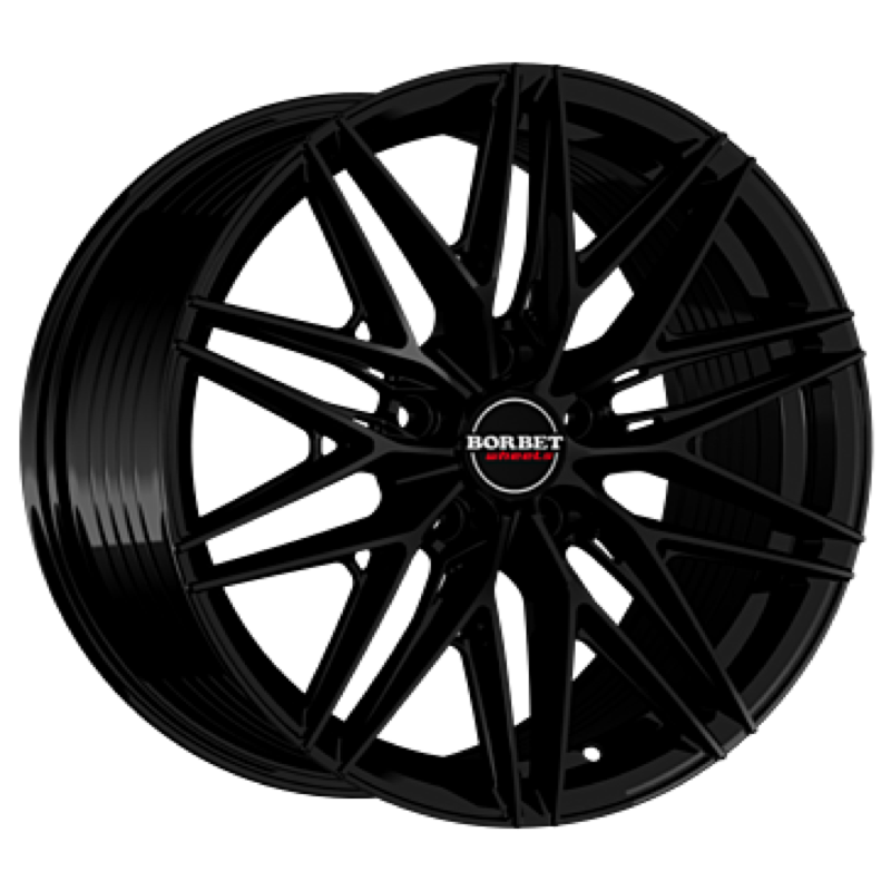 Borbet FB1 black glossy Alufelge 8.5x19 ET45 5x112/72.5