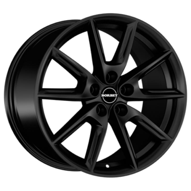Borbet LX18 black matt Alufelge 8x18 ET45 5x108/72.5