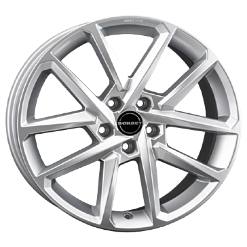 Borbet N crystal silver Alufelge 6.5x17 ET46 5x112/57.1