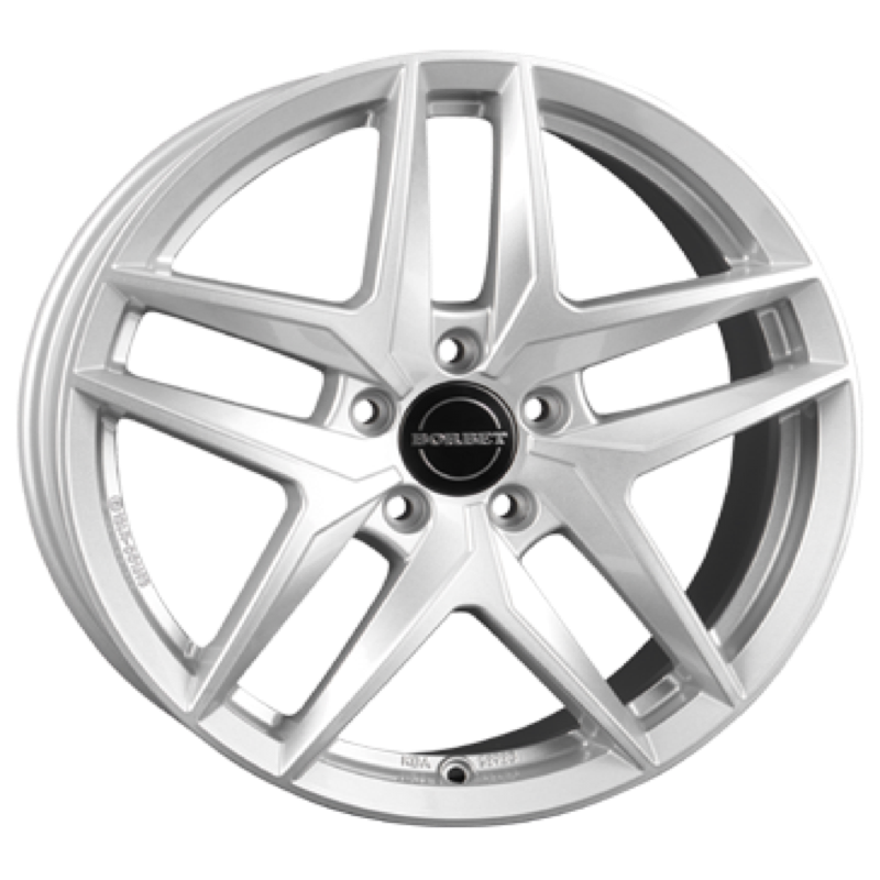 Borbet Z crystal silver Alufelge 7.5x17 ET30 5x112/66.6
