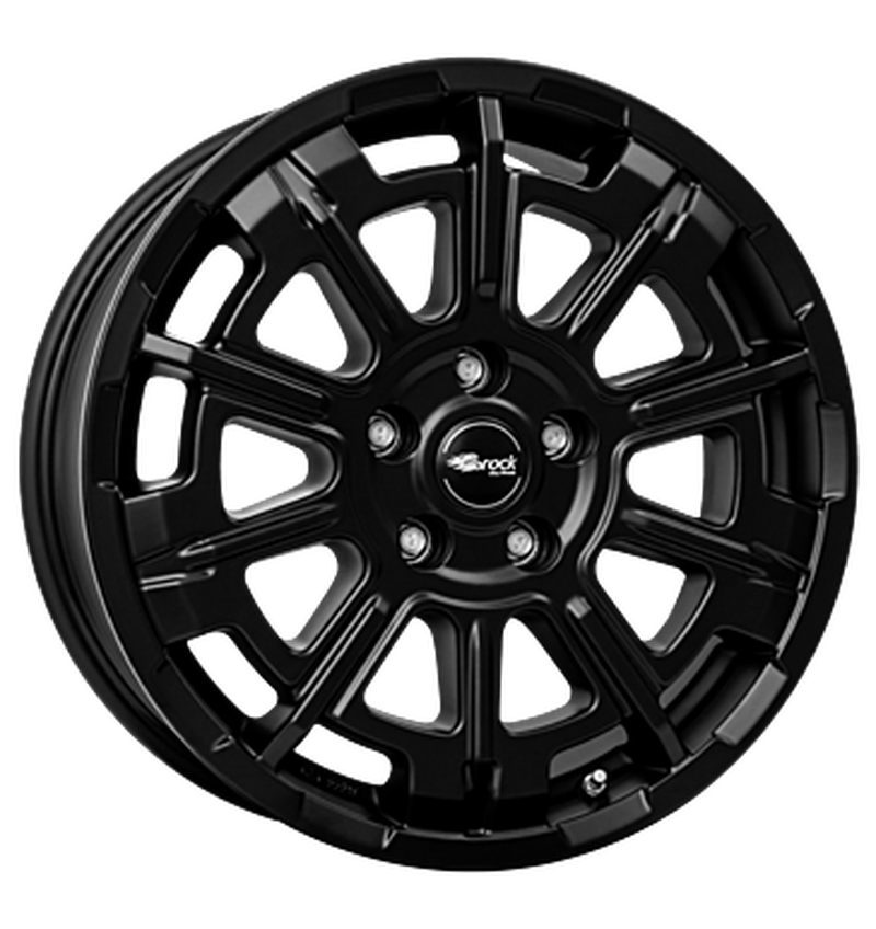 Brock B45 Satin Black Matt Alufelge 7.5x18 ET53 5x120/65.1