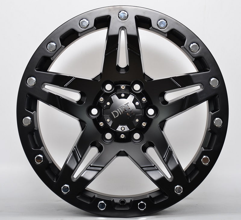 4x Felgen Dirt D66 9x17 ET25 6x139,7
