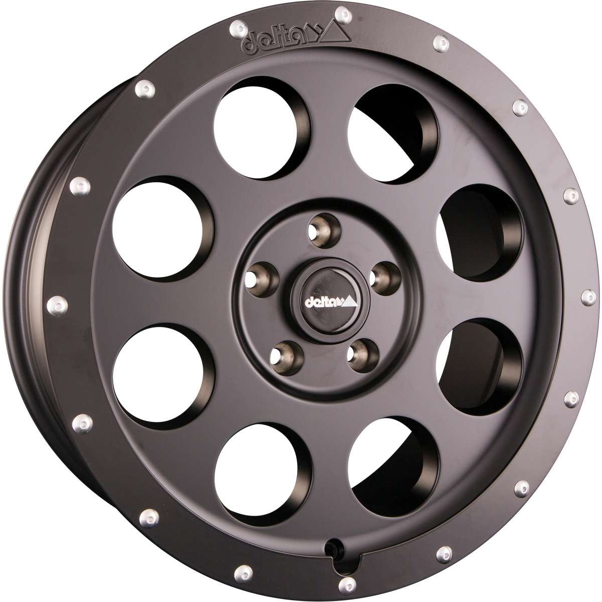 delta4x4 Klassik_B Alufelge 6x139,7 Schwarz Matt – Land Cruiser