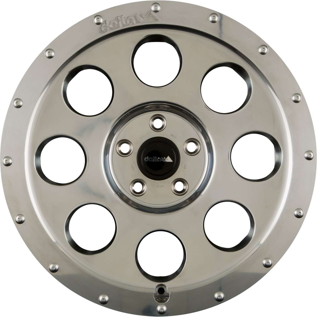 delta4x4 Klassik_B Alufelge 5x165,1 Silber Natur (ohne Klarlack) – Defender 90/110