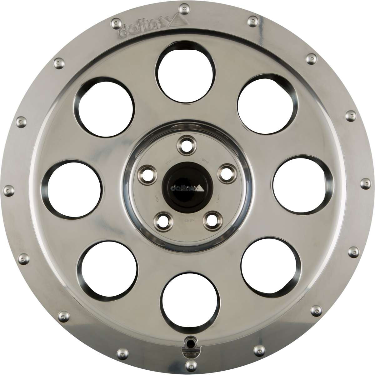delta4x4 Klassik_B Alufelge 5x165,1 Silber Natur (ohne Klarlack) – Defender 90/110