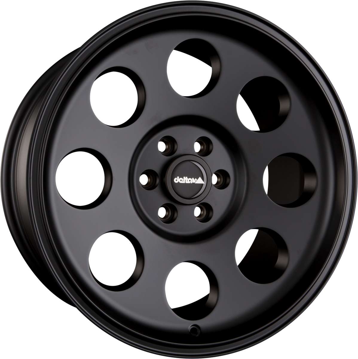 delta4x4 Klassik Alufelge 6x135 Schwarz Matt – F150