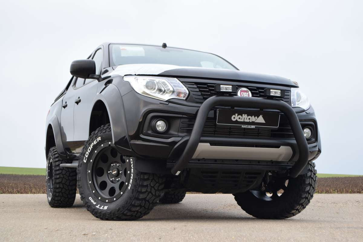 delta4x4 Personenschutzbügel schwarz – Fiat Fullback