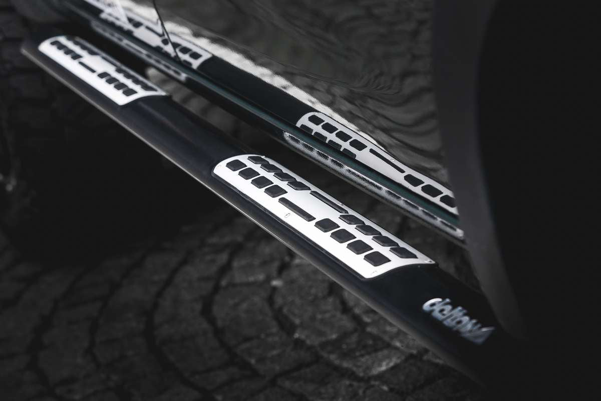 delta4x4 Seitenbügel oval schwarz – Isuzu D Max Atfsatfr (7SWM)