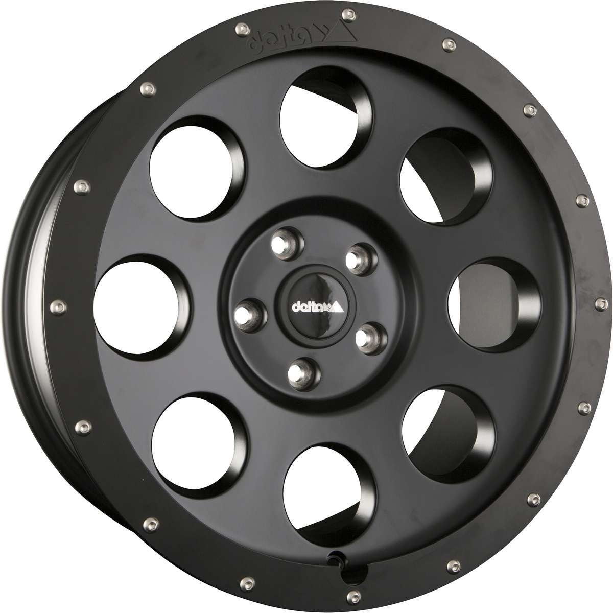 delta4x4 Klassik_B Alufelge 6x114,3 Schwarz Matt – X-Klasse