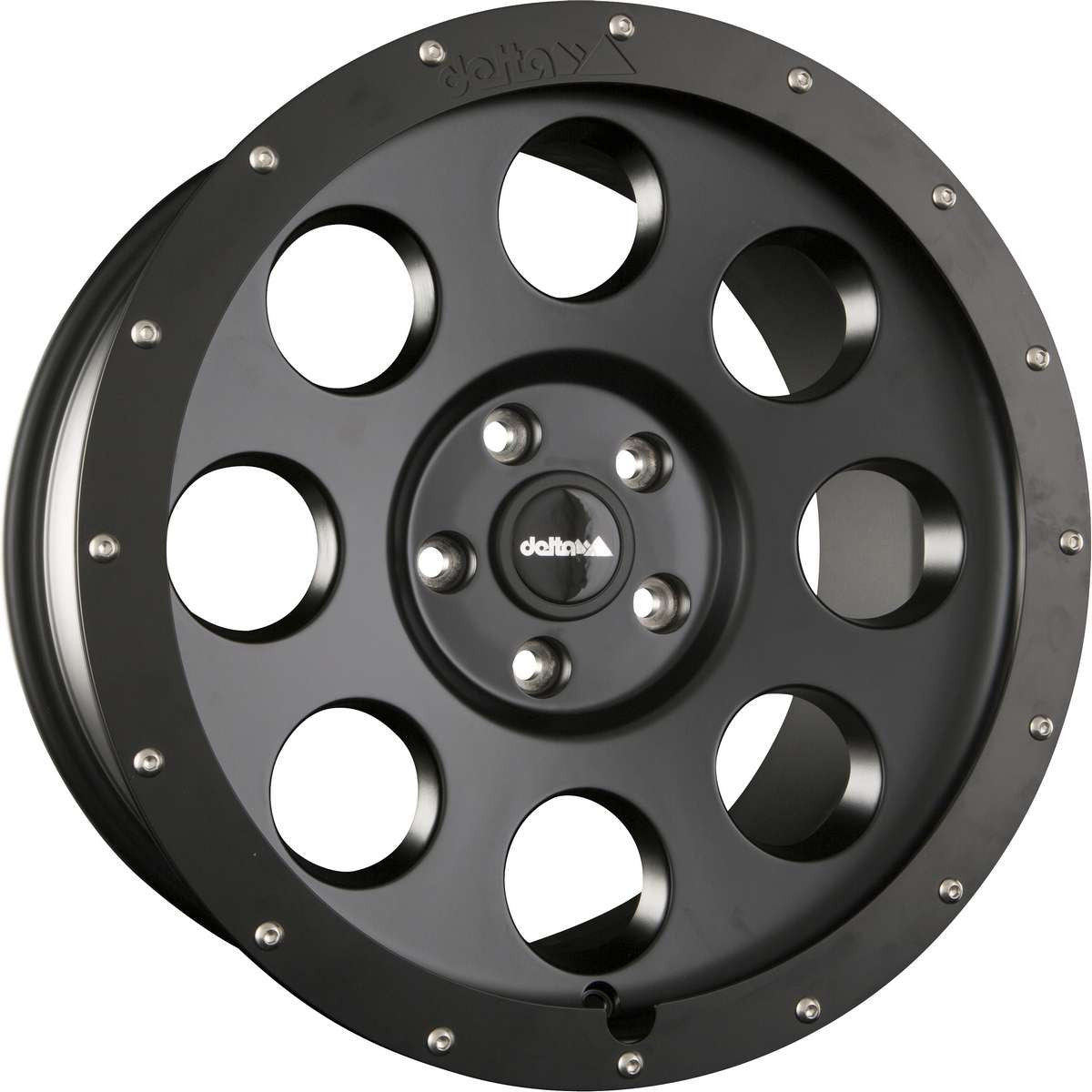 delta4x4 Klassik_B Alufelge 6x114,3 Schwarz Matt – X-Klasse
