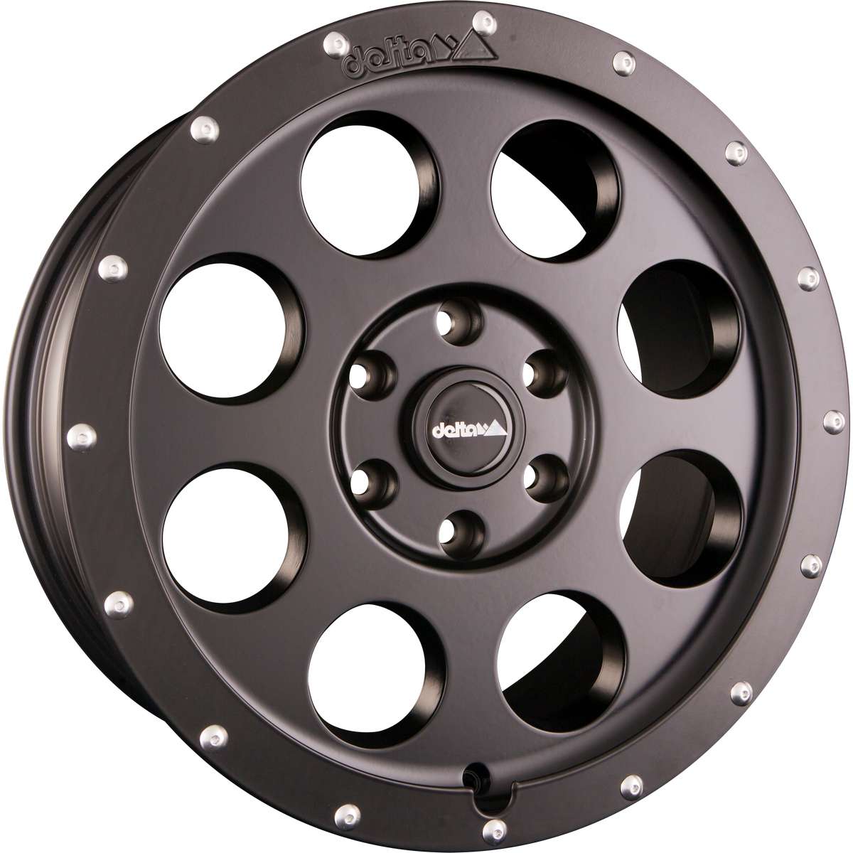 delta4x4 Klassik_B Alufelge 6x130 Schwarz Matt – Sprinter W907/910 2018–2022