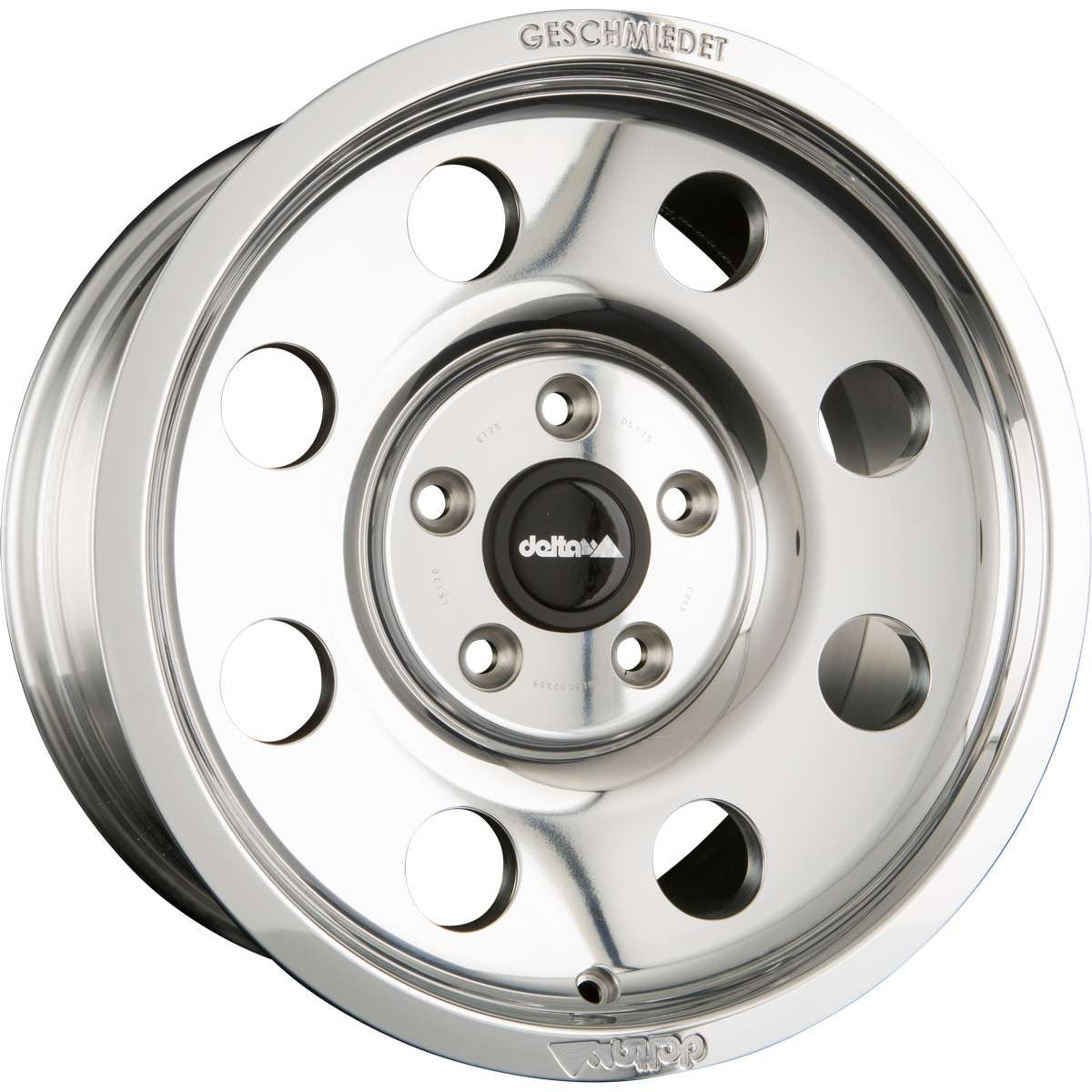 delta4x4 LegacyForged poliert Alufelge 6x139,7 Polished + Clearcoated – Land Cruiser