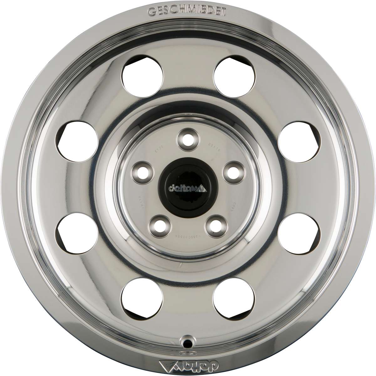 delta4x4 LegacyForged poliert Alufelge 6x139,7 Polished + Clearcoated – Land Cruiser