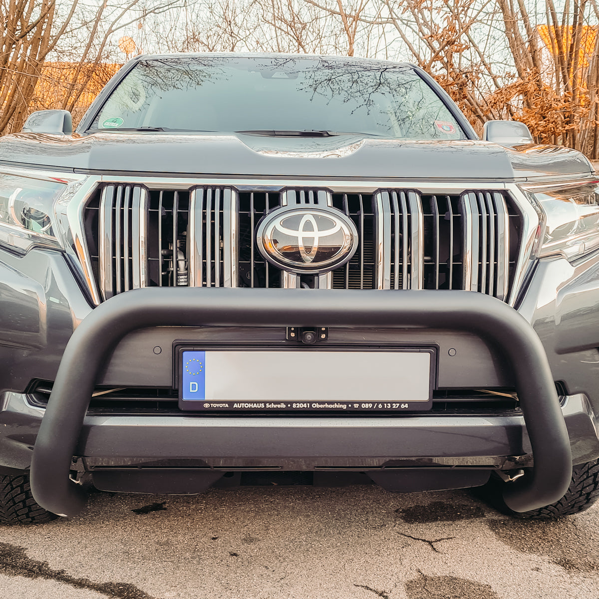 delta4x4 Frontschutzbügel schwarz – Toyota Land Cruiser (30SW)