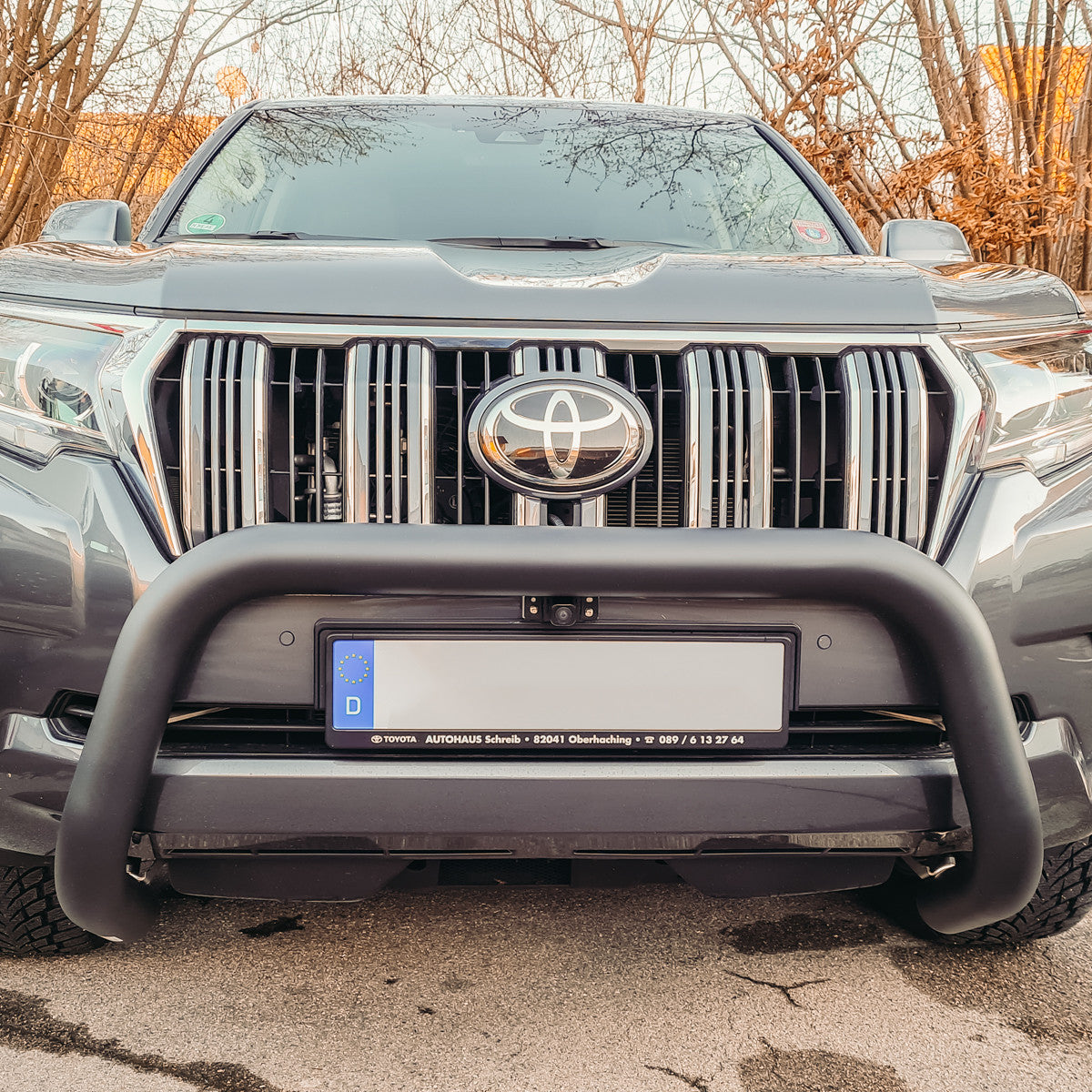 delta4x4 Frontschutzbügel schwarz – Toyota Land Cruiser (30SW)