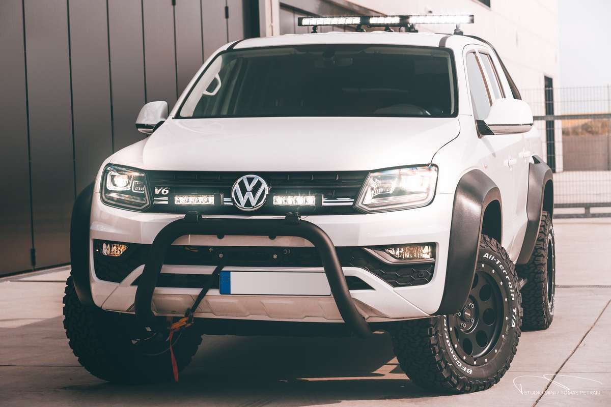 delta4x4 Personenschutzbügel Edelstahl – VW Amarok (HSCH)