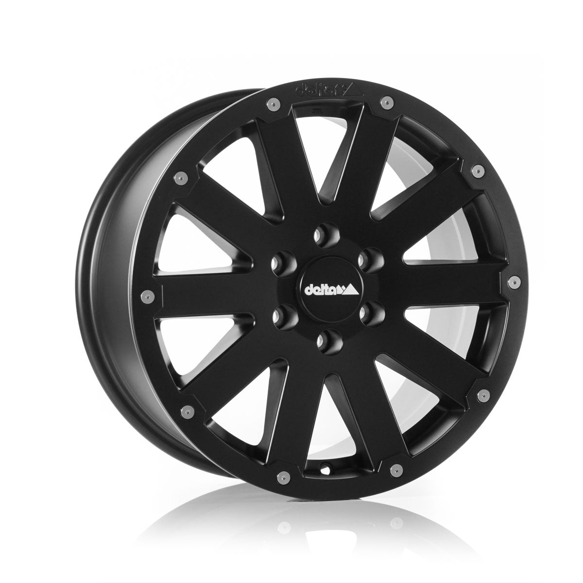 delta4x4 Hanma 17" Alufelge 6x120 Schwarz Matt – New Transporter