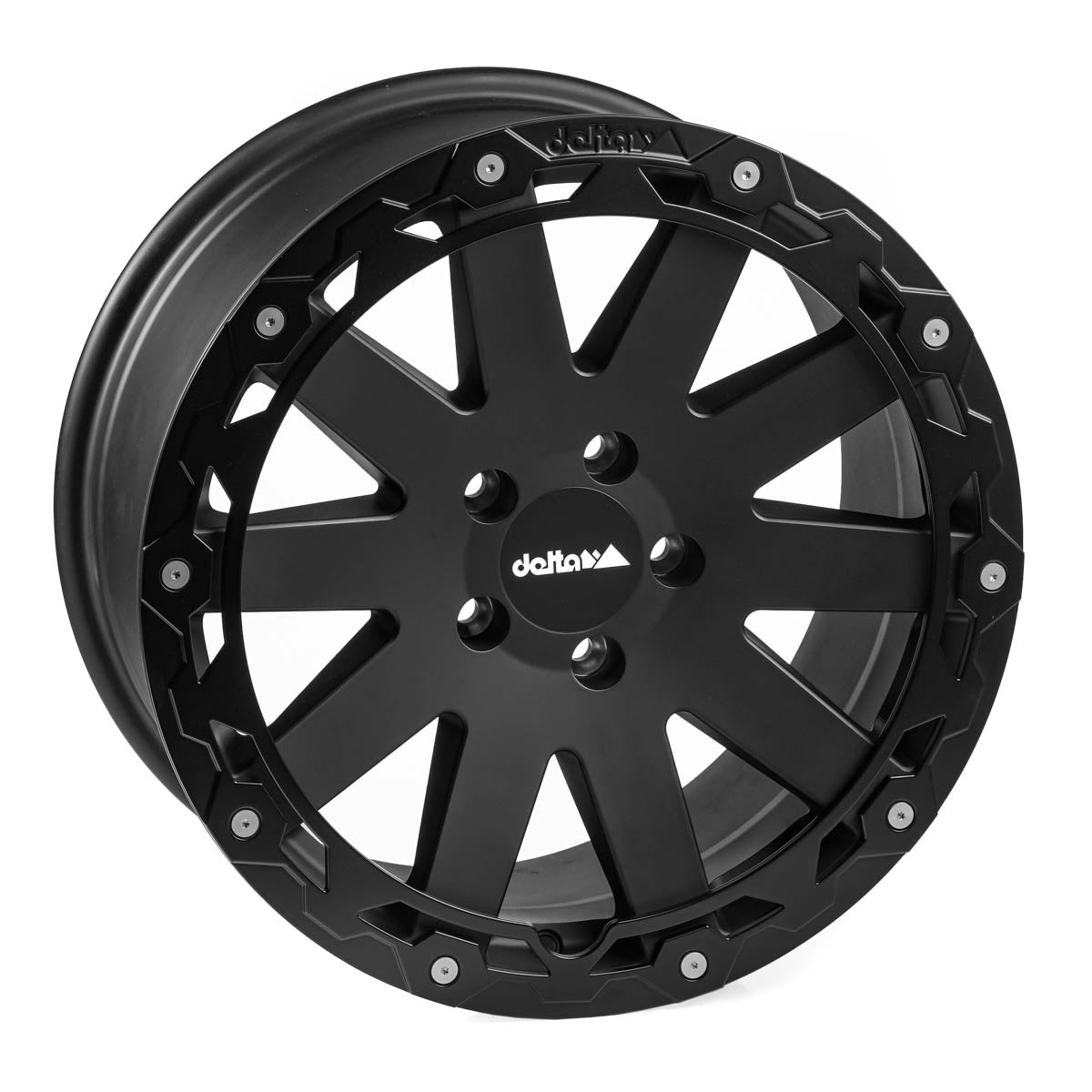 delta4x4 Hanma Rugged Alufelge 5x118 Schwarz Matt – Jumper 5/118