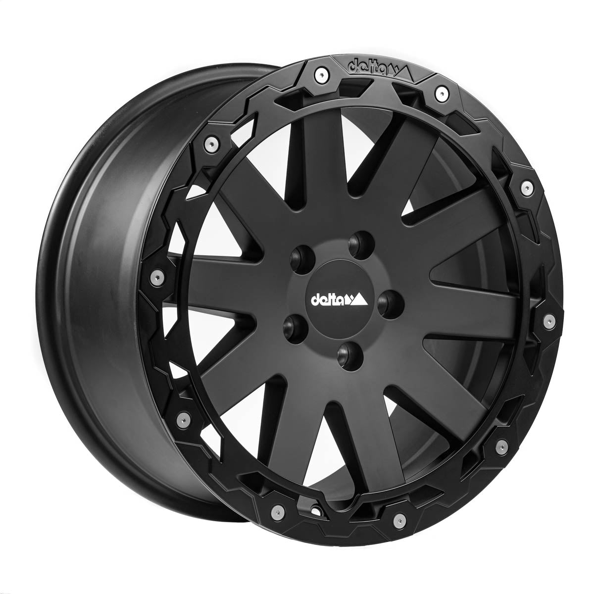 delta4x4 Hanma Rugged Alufelge 5x118 Schwarz Matt – Jumper 5/118