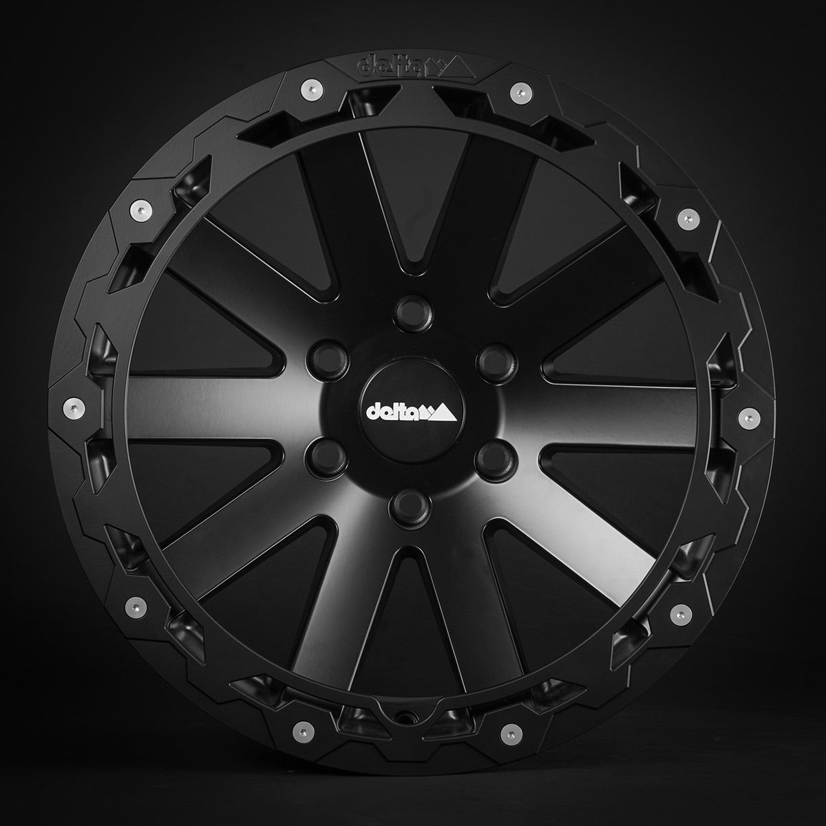 delta4x4 Hanma Rugged Alufelge 6x120 Schwarz Matt – New Transporter