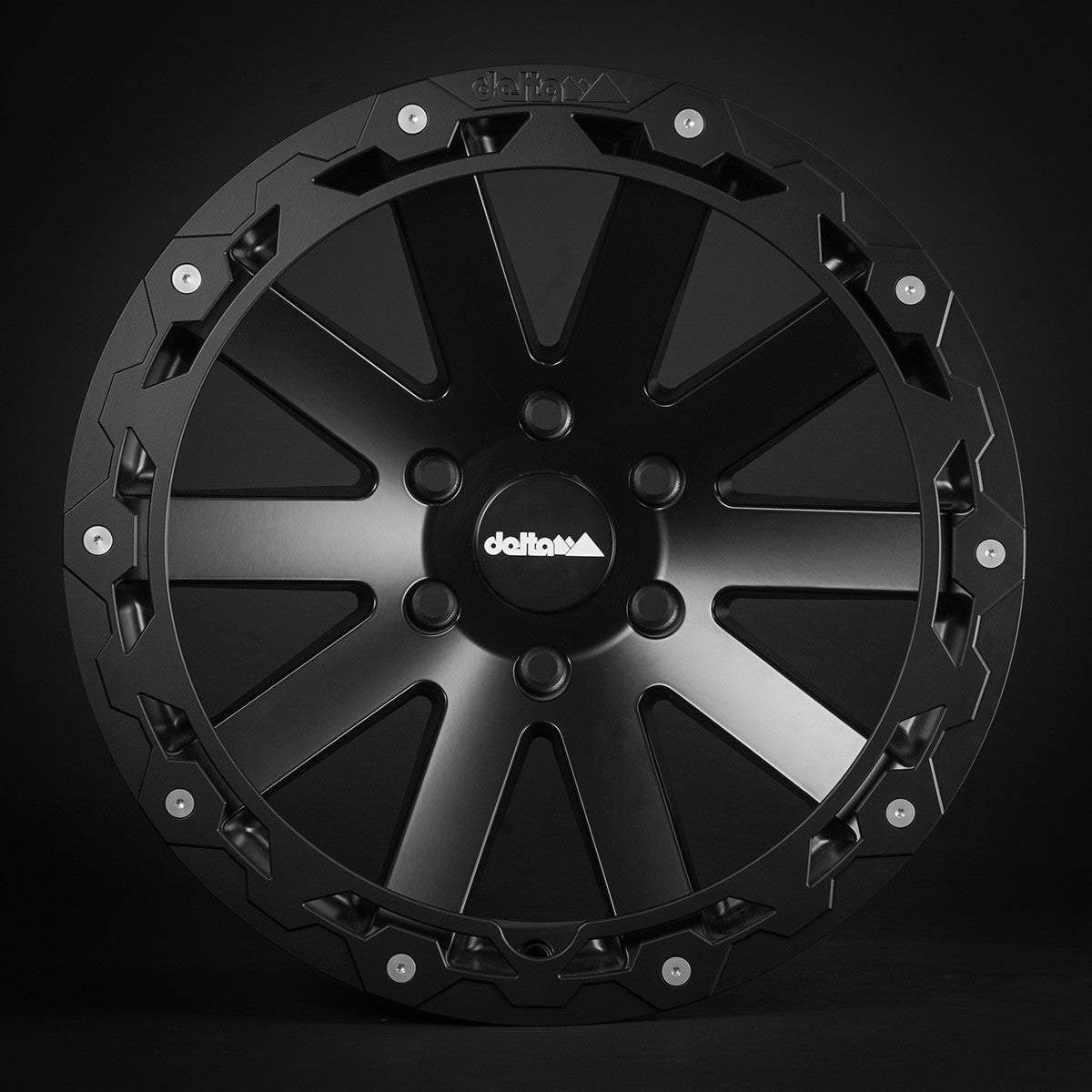 delta4x4 Hanma Rugged Alufelge 6x120 Schwarz Matt – New Transporter